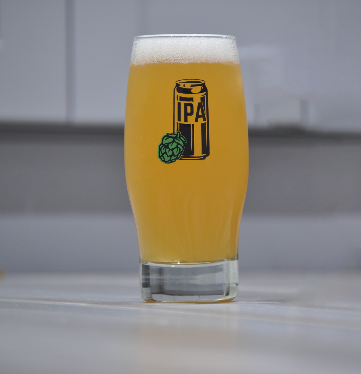 Cans and Hops IPA Beer Glasses | Best Glassware For IPA | v1-v3