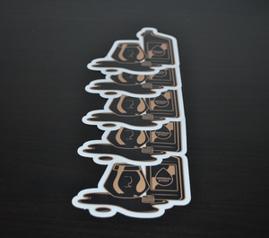 Imperial Stout Craft Beer Stickers and Beer Slaps